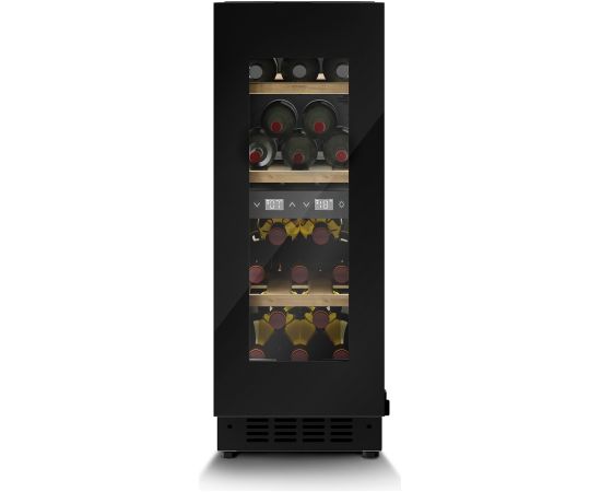 Caso 007719 WineDeluxe WDU 18, Up to 18 bottles, Compressor Technology, Built-in, Black