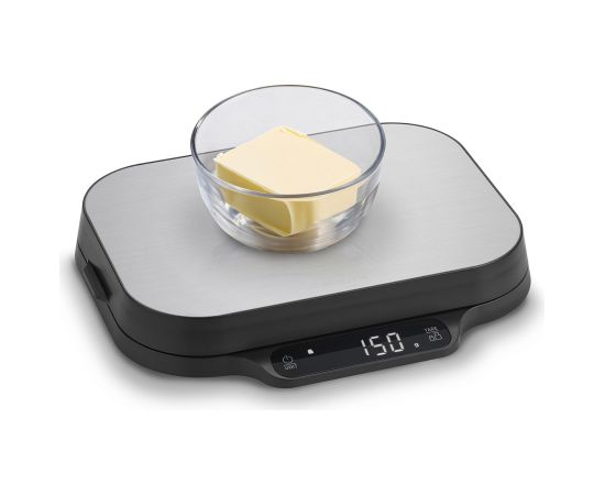 Caso Kitchen and Precision scales KitchenDuo Display type LED Black/Stainless steel