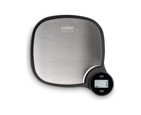 Caso Kitchen EcoMaster Scales Maximum weight (capacity) 5 kg Graduation 1 g Stainless Steel