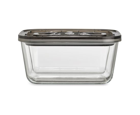 Caso Glass Vacuum Container with Plastic Lid VacuBoxx Eco L Transparent