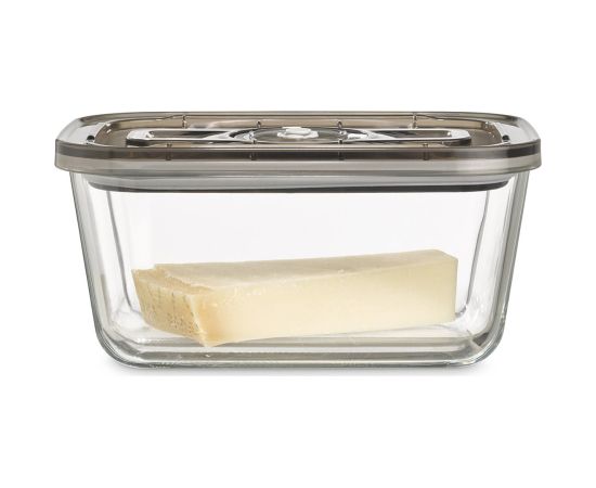 Caso Glass Vacuum Container with Plastic Lid VacuBoxx Eco L Transparent