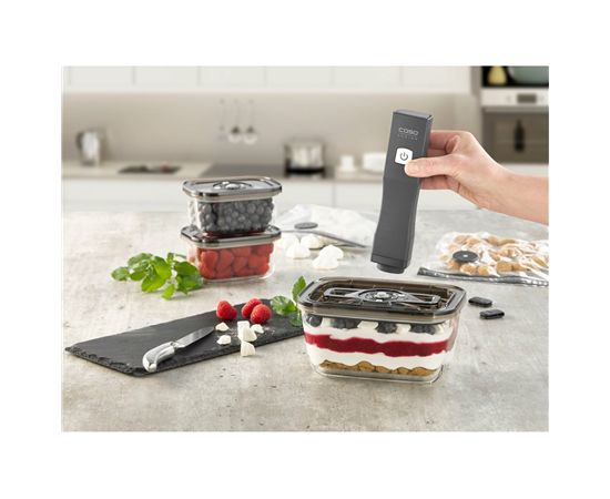 Caso Vacu OneTouch Vacuum sealer Eco-Set Black