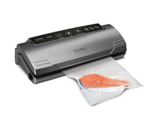 Caso Vacuum sealer VC 10 PlusEdition Power 110 W Temperature control Black/Silver