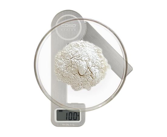 Caso Scales KitchenEcostyle Maximum weight (capacity) 5 kg Graduation 1 g Display type LCD Stainless steel