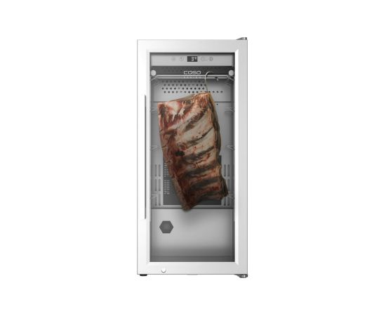 Caso Dry aging cabinet with compressor technology DryAged Master 63 Energy efficiency class Not apply Food-ageing cabinet with compressor technology Free standing Bottles capacity Not apply Cooling type  Compressor technology Stainless steel