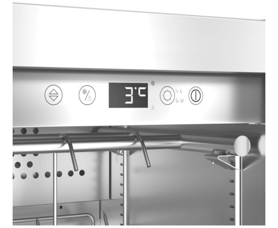 Caso Dry aging cabinet with compressor technology DryAged Master 63 Energy efficiency class Not apply Food-ageing cabinet with compressor technology Free standing Bottles capacity Not apply Cooling type  Compressor technology Stainless steel