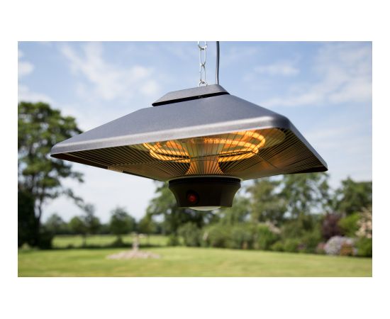 SUNRED Heater CE17SQ-B, Spica Bright Hanging Infrared 2000 W Black IP24