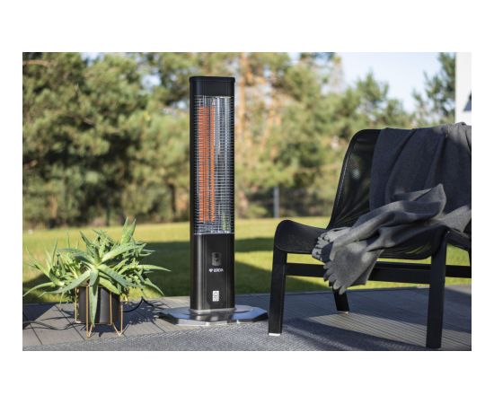 Portatīvais infrasarkanais sildītājs “Joris” 2000W, melns