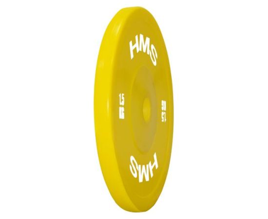 Svara diski  TPP01 YELLOW PE OLYMPIC PLATE 2 x 1.5 KG HMS