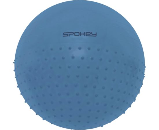 Spokey HALF FIT vingrošanas bumba ar masāžas daļu 75cm