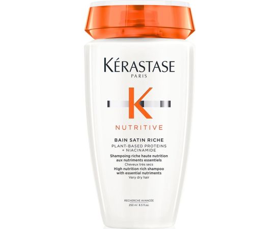 Kerastase Nutritive Bain Satin Riche, Hair Shampoo, For Hydration, 250 ml