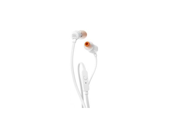 Austiņas JBL TUNE T110 White