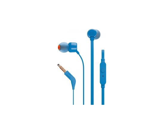 Austiņas JBL TUNE T110 Blue