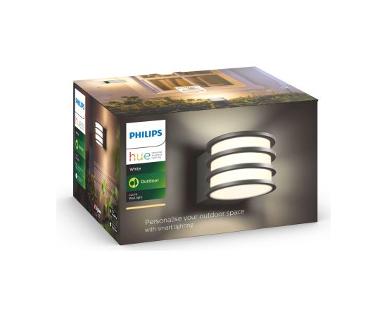 Philips Hue Lucca Wall Lantern E27 9 W Warm white