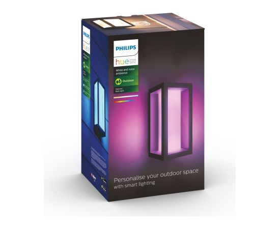 Philips Hue WCA Impress Outdoor Wall Lantern 8 W 2000-6500 Hue White Colour Ambiance