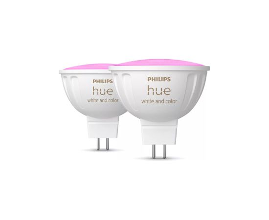 Philips Hue WCA 6.3W 12V MR16, 2pcs GU5.3 Viedās lampas un spuldzes Philips Hue WCA 6.3W 12V MR16, 2pcs GU5.3 Viedās lampas un spuldzes