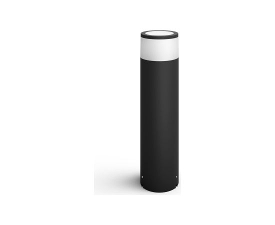 Philips Hue WCA Calla Outdoor Large Bollard, Black 8 W 2000-6500 Hue White Colour Ambiance
