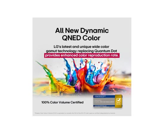 LG QNED AI 4K TV 86QNED80A3A 86 Smart TV webOS 25 UHD Black