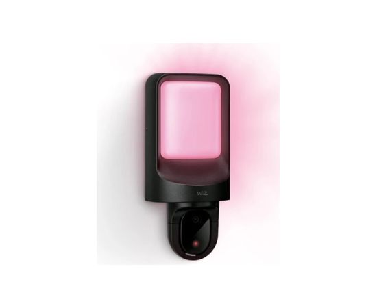 WiZ Smart WiFi Outdoor Wall Light with Camera 2700 K