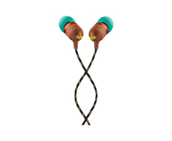 Marley Smile Jamaica Earbuds, In-Ear, Wired, Microphone, Rasta Marley Earbuds Smile Jamaica