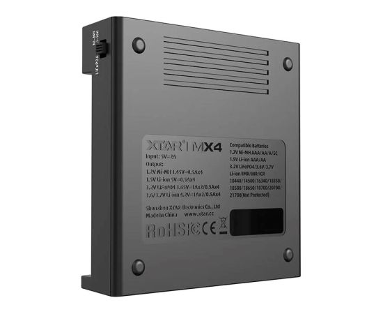 Xtar Battery charger universal Li-ion/NiMH - 4 slots