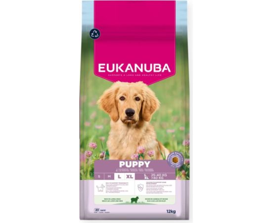 EUKANUBA Puppy Large rich in lamb 12kg