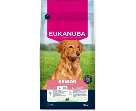EUKANUBA Senior Large Lamb and Rice 12kg
