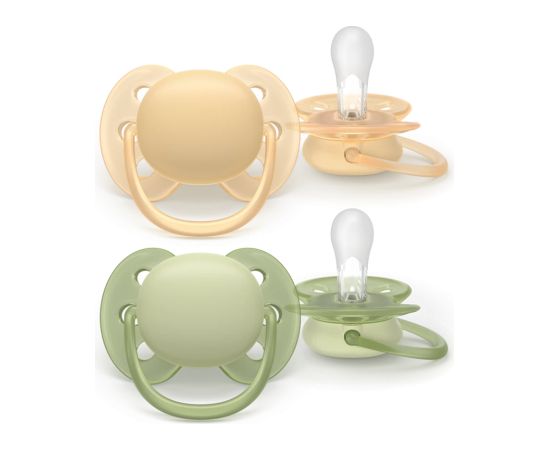 Philips Avent māneklītis Ultra soft, 6-18M (2 gab), zēniem - SCF091/45