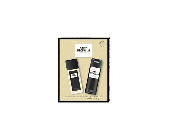 David Beckham Classic Gift set Deodorant 75 ml and deospray 150 ml 75ml
