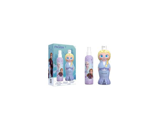 Fragrances For Children Disney Frozen Gift set body spray 200 ml and shower gel and shampoo 2 in 1 400 ml 200ml