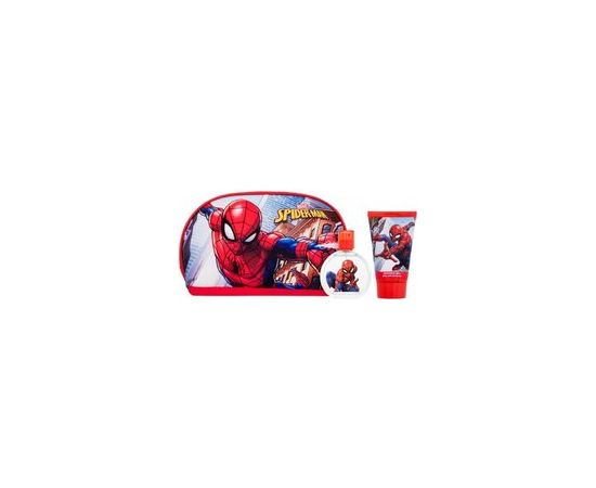 Fragrances For Children Spiderman Gift set EDT 50 ml, shower gel 100 ml and cosmetic bag 50ml