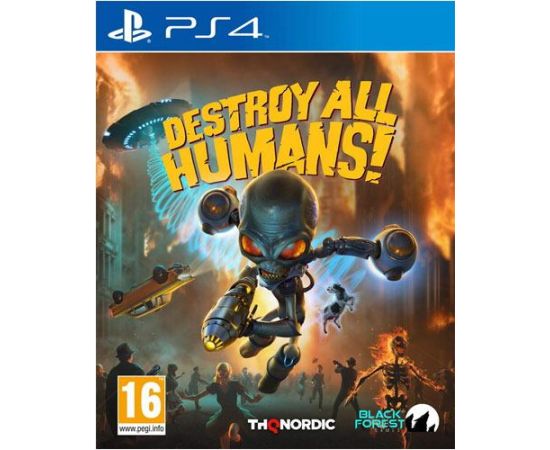 PS4 Destroy all Humans! Playstation 4 video spēle PlayStation 4 (PS4) spēles