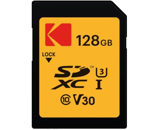 Kodak SD 128GB UHS-I U3 V30 Ultra Performance EKMSD128GXC10HPRK