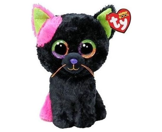 TY Beanie Boos Licorice - czarny kot 15cm