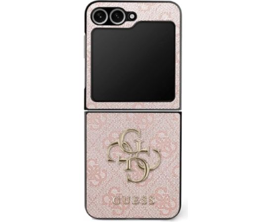 Guess 4G Leather Metal Logo Samsung Galaxy Z Flip 7 Telefona maciņš