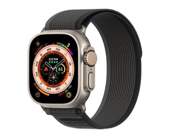 Dux Ducis   Sport Velcro Strap for Apple Watch 9 / 8 / 7 / 6 / SE / 5 / 4 / 3 / 2 / 1 (38, 40, 41 mm) Black