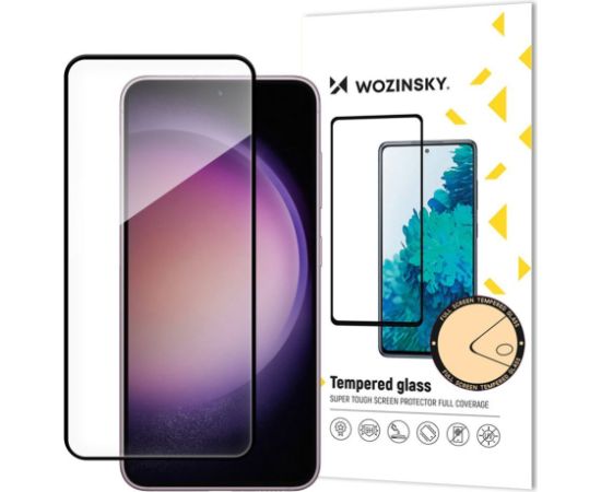Wozinsky   Wozinsky Full Glue tempered glass for Samsung Galaxy S24+ with black frame