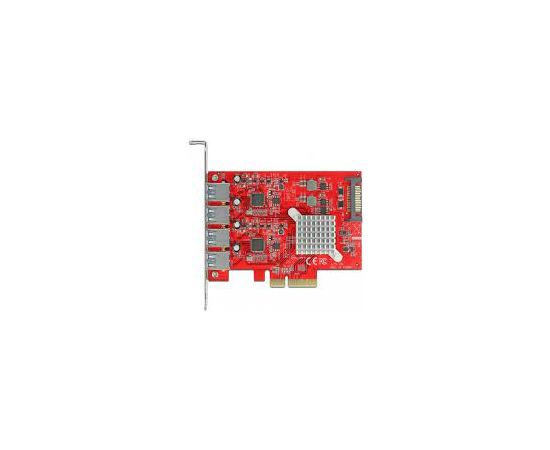 DeLOCK PCIe x4> 4x external USB-A 3.2 Gen 2, USB controller