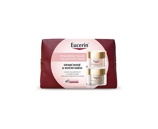 Eucerin Hyaluron-Filler + Elasticity Rosé Face Care Set - Dárková sada Smaržas - NESAKĀRTOTS