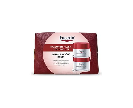 Eucerin Hyaluron-Filler + Volume Lift Set - Dárková sada pleťové péče Духи и косметика