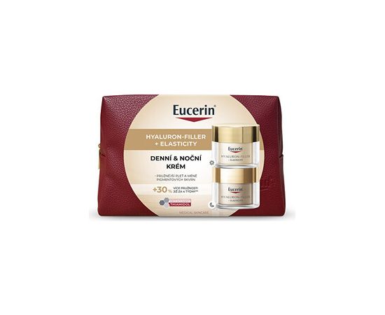 Eucerin Hyaluron-Filler + Elasticity Face Care Set - Dárková sada pleťové péče Smaržas - NESAKĀRTOTS