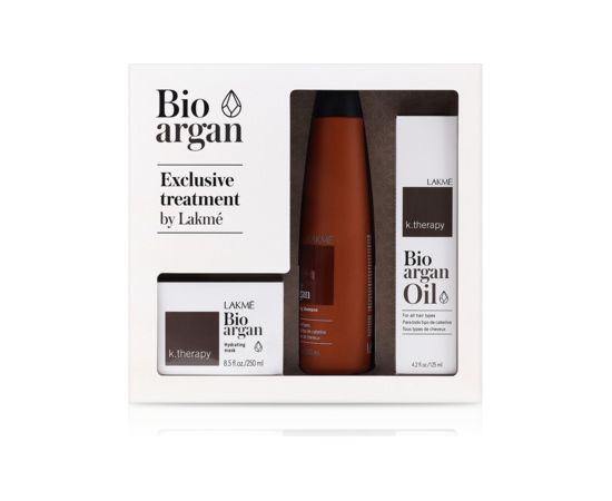 LakmÉ K.Therapy Bio Argan Consumer Set - Sada pro hebkost a lesk vlasů 0ml