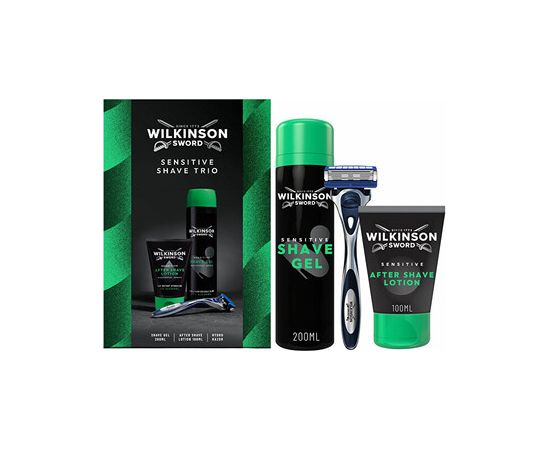 Wilkinson Sword Sensitive Shave Trio - Dárková sada na holení