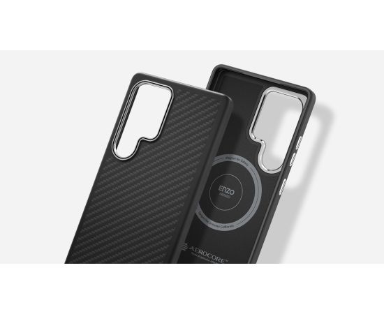 Samsung Spigen Enzo Aramid Magnet Case для Galaxy S25 Ultra черный и серебристый Чехлы - альтернативные Samsung Spigen Enzo Aramid Magnet Case для Galaxy S25 Ultra черный и серебристый Чехлы - альтернативные