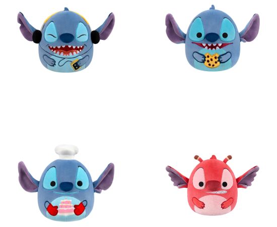 SQUISHMALLOWS DISNEY STITCH Plīša rotaļlieta, 25 cm