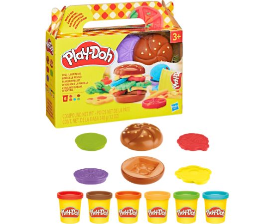 PLAY-DOH Rotaļu komplekts Grill Fun Radošās rotaļlietas PLAY-DOH Rotaļu komplekts Grill Fun Radošās rotaļlietas