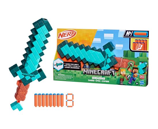 NERF MINCRAFT Blasteris Diamond sword