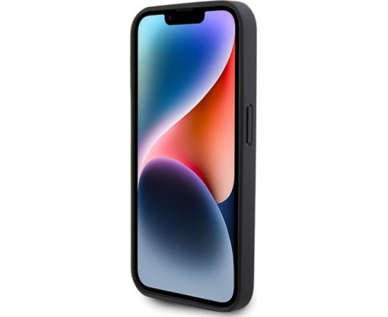 AMG Leather Debossed Lines Back Case Aizsargapvalks Priekš Apple iPhone 15 Pro
