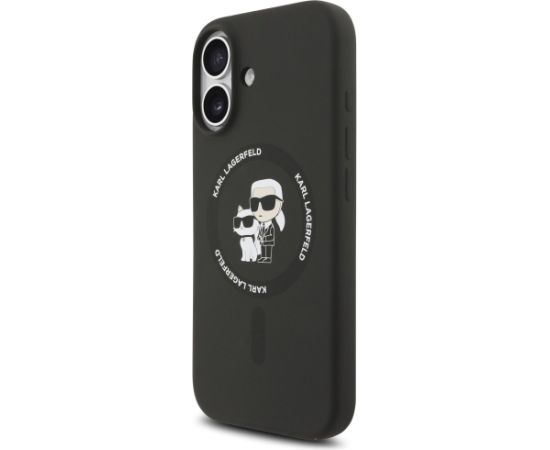 Karl Lagerfeld Karl&Choupette Ring MagSafe Aizmugurējais Apvalks Apple iPhone 17