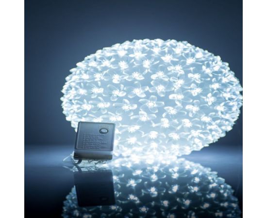 iLike N/A  Bumba ar puķēm 465 200LED D-20cm White